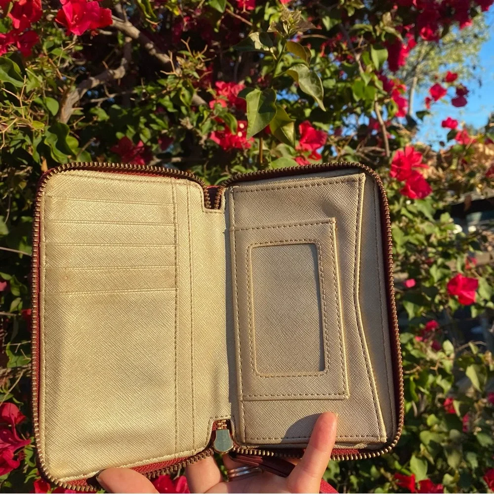 FOSSIL Zip Around Wallet Wristlet - Picture 4 of 6